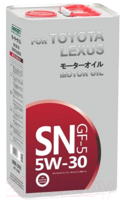 Моторное масло Fanfaro For Toyota/Lexus 5W30 / FF6708-4ME - фото