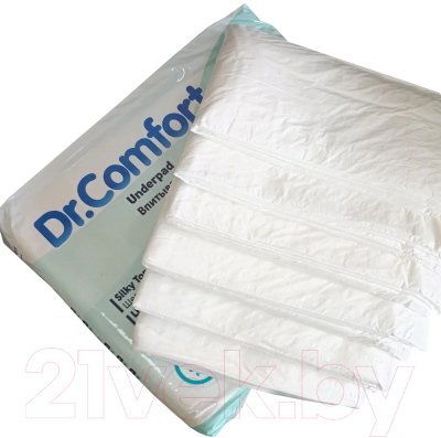 Набор пеленок одноразовых впитывающих Dr. Comfort 60x90