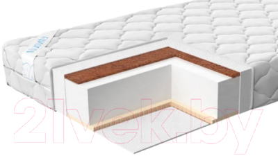 Матрас в кроватку Nuovita Morbido 65x65 - фото