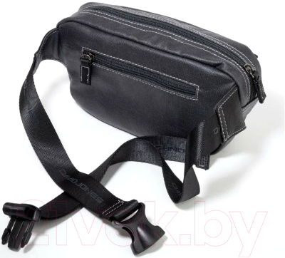 Сумка на пояс David Jones 786601 (черный/серый)