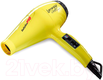 Профессиональный фен BaByliss Luminoso Giallo Ionic / BAB6350IYE