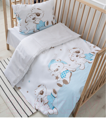 Комплект постельный для малышей Nuance Baby Под звездами КПБ-С-Д-15/16 - фото