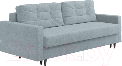 Диван Сонум Sсandy 110x235 (кашемир голубой/венге) - фото