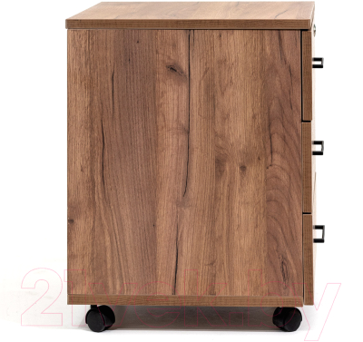 Тумба Millwood TM4 подкатная с замком (дуб табачный Craft)