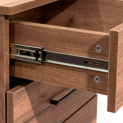 Тумба Millwood TM4 подкатная с замком (дуб табачный Craft)