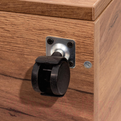 Тумба Millwood TM4 подкатная с замком (дуб табачный Craft)