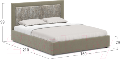 Двуспальная кровать Moon Family 1258 / К004295