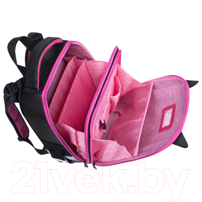 Школьный рюкзак Brauberg Shiny. Glad To Be Cat / 271382