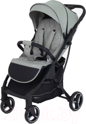 Детская прогулочная коляска MOWbaby Smart 2023 / MB101 (Green) - фото