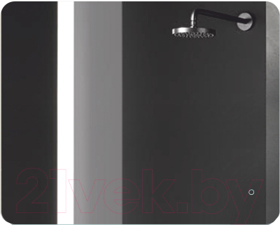 Зеркало Алмаз-Люкс Hanoi 10080s-6 (с подсветкой) - фото