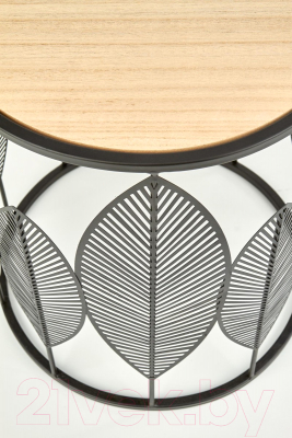 Комплект журнальных столиков Halmar Folla / V-CH-FOLLA-LAW-CZARNY