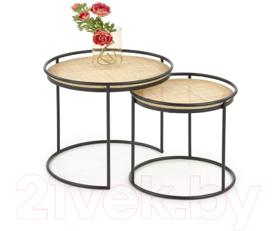 Комплект журнальных столиков Halmar Manado / V-CH-MANADO-LAW