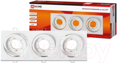 Точечный светильник INhome GX53R-3ST W / 4690612021577 - фото