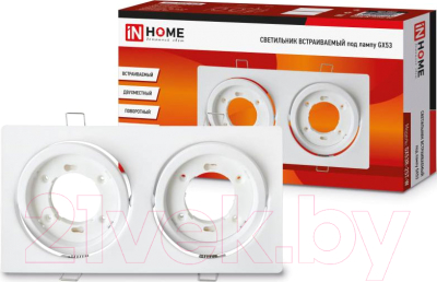 Точечный светильник INhome GX53R-2ST-2RW / 4690612021553 - фото