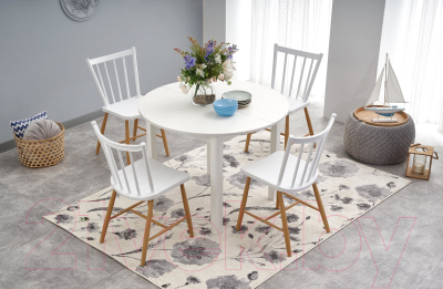 Обеденный стол Halmar Ringo раскладной 102-142x102x76