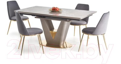 Обеденный стол Halmar Valentino раскладной 160-220x90x76