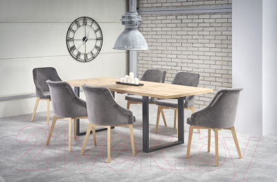 Обеденный стол Halmar Venom раскладной 160-210x90x74