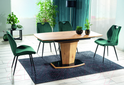 Обеденный стол Signal Houston раскладной 120-160x80x76