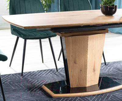 Обеденный стол Signal Houston раскладной 120-160x80x76