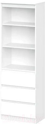 Стеллаж Астрид Мебель Ницца-4 / ЦРК.НЦ.04 - фото