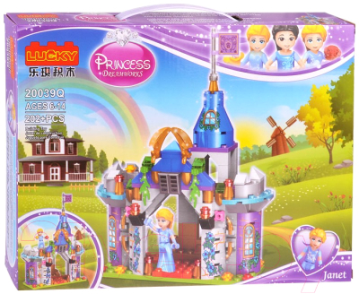 Конструктор LUCKY Kids Замок принцессы / E702-H26589-20039Q - фото
