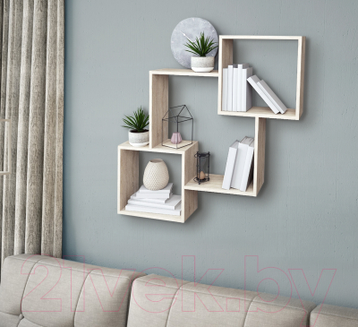 Полка Артём-Мебель СН 100.37 (дуб экспрессив песочный)