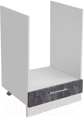 Шкаф под духовку Артём-Мебель 600мм СН-114.60 (ДСП бетон спаркс) - фото
