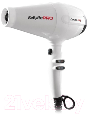 Профессиональный фен BaByliss Caruso-HQ Ionic / BAB6970WIE (белый)