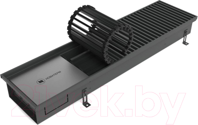 Конвектор внутрипольный Новатерм НТ-В-11/20/360 (черный) - фото