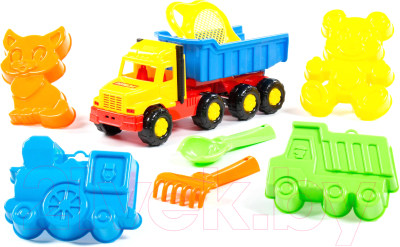 Набор игрушек для песочницы Полесье Фаворит / 7568 - фото