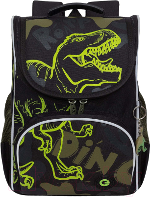 Школьный рюкзак Grizzly Dinosaur / Ram-385-8 - фото