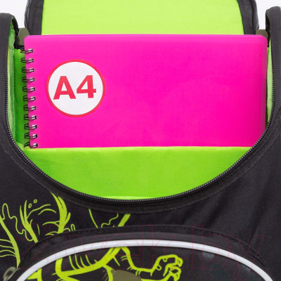 Школьный рюкзак Grizzly Dinosaur / Ram-385-8