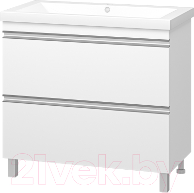 Тумба под умывальник Misty Ингрид 90 / П-Инг-01090-012Я - фото