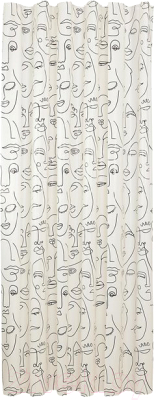 Шторка-занавеска для ванны Sealskin TXT Peva Mind 800146 - фото