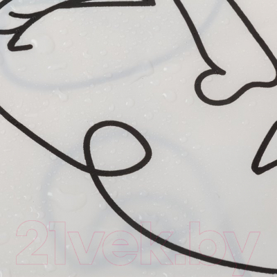 Шторка-занавеска для ванны Sealskin TXT Peva Mind 800146