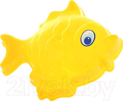 Набор игрушек для песочницы Полесье Формочка рыбка / 53596 - фото