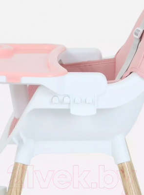 Стульчик для кормления MOWbaby Crispy / RH150 (розовый)