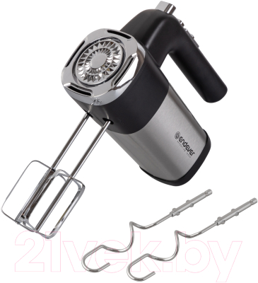 Миксер ручной Endever Sigma-08 (черный/стальной)