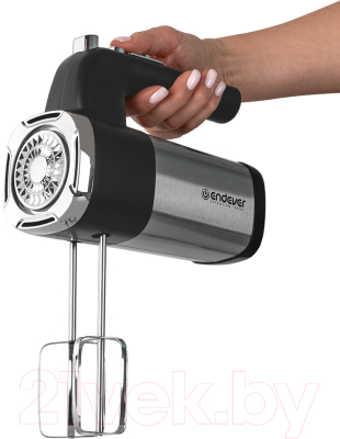 Миксер ручной Endever Sigma-08 (черный/стальной)