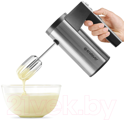 Миксер ручной Endever Sigma-06 (черный/стальной)