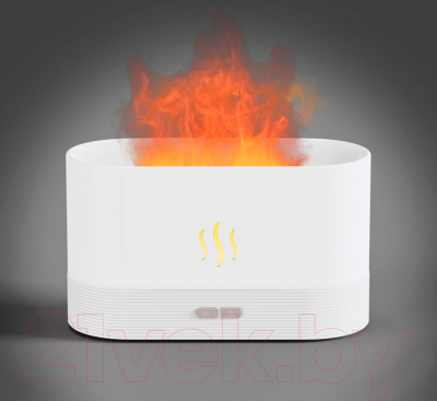 Ультразвуковой увлажнитель воздуха No Brand Flame / 21014.01 (белый)