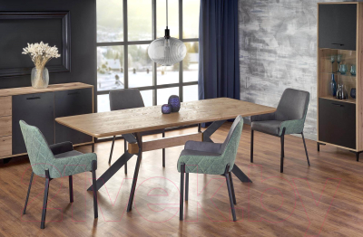 Обеденный стол Halmar Bacardi 160-220x90x76