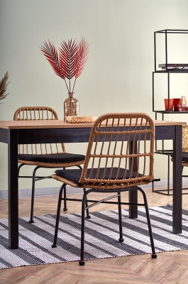 Обеденный стол Halmar Greg 124-168x74x75