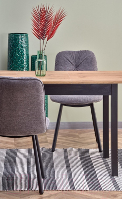 Обеденный стол Halmar Greg 124-168x74x75