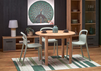 Обеденный стол Halmar Ringo 102-142x102x76