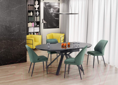 Обеденный стол Halmar Vertigo 130-180x130x76