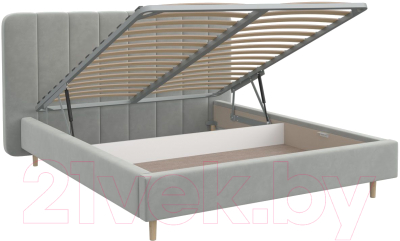 Двуспальная кровать Bravo Мебель Рино с ПМ 160x200