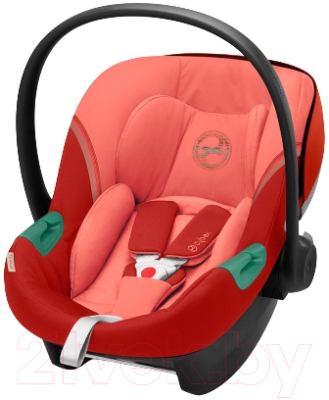 Автокресло Cybex Aton S2 i-Size (Hibiscus Red) - фото