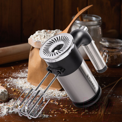 Миксер ручной Tuarex TK-4002 (черный/стальной)