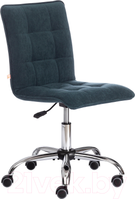 Кресло офисное Tetchair Zero велюр Clermon (малахит) - фото